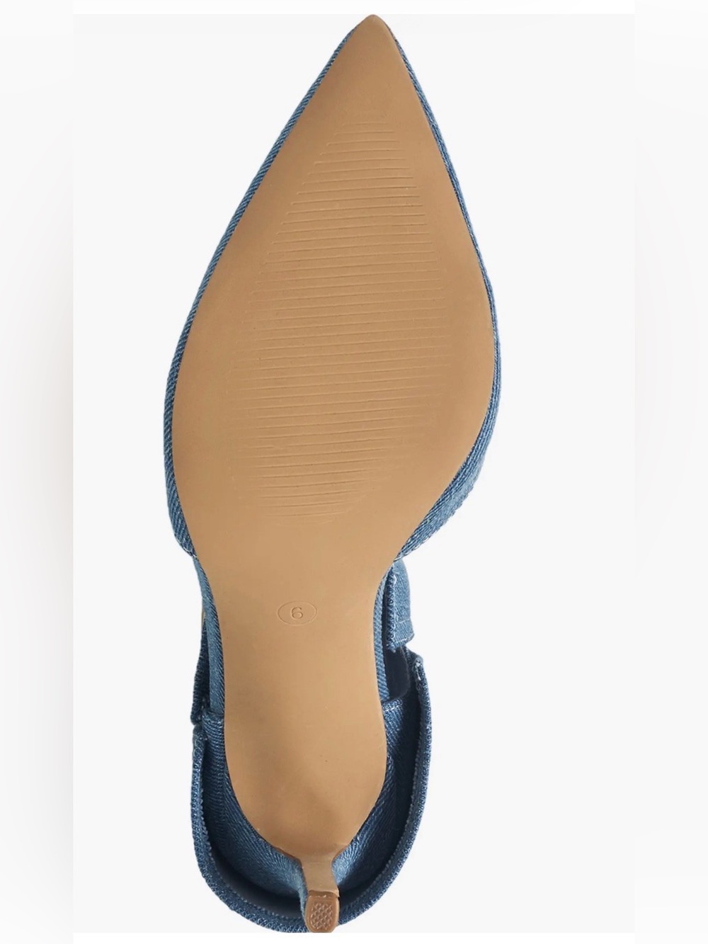 True Religion Denim Pointed Toe Ankle Boots - Light Blue
Her Foldover Cuff Heel - Picture 12 of 12